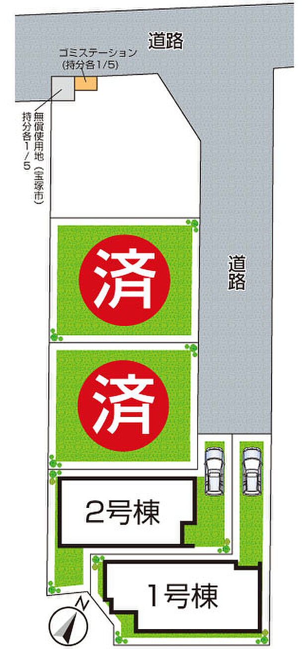 全5区画