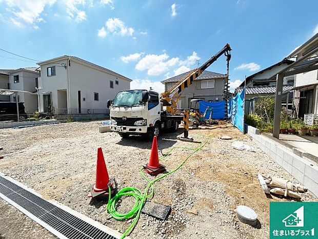 現在はこんな感じです。完成までが待ち遠しいですね。