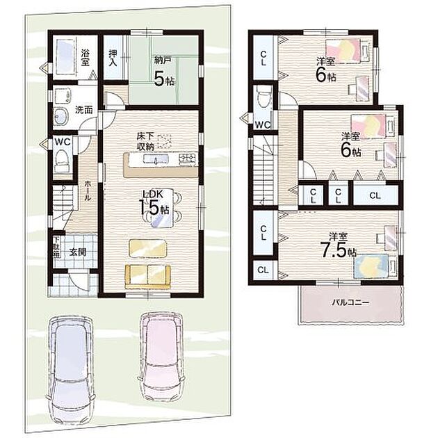 【3LDK+S(納戸)】○石切東小学校・・・徒歩20分 ○石切中学校・・・徒歩6分