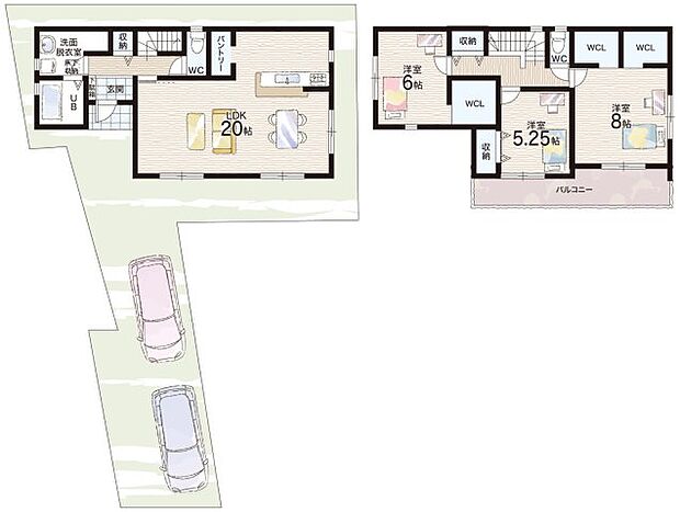 【3LDK】○浜小学校・・・徒歩10分 ○東陽中学校・・・徒歩25分
