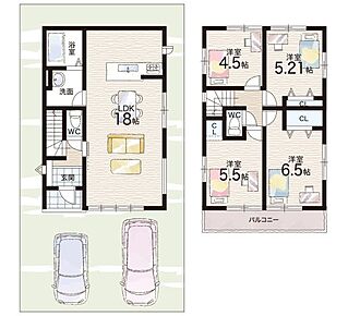 ○上里小学校・・・徒歩１５分 ○大原野中学校・・・徒歩２５分 