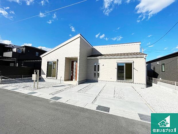 【外観】お客様に長く安心して住んでいだだける事にこだわった家づくり!住んでからのアフターサービスにもしっかりと取り組んでいます!