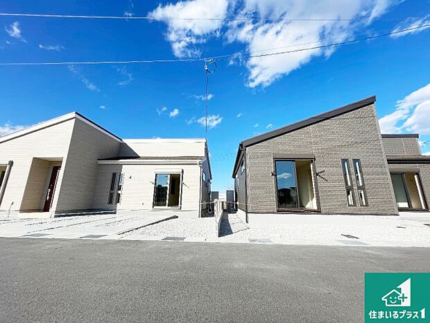 【外観】お客様に長く安心して住んでいだだける事にこだわった家づくり!住んでからのアフターサービスにもしっかりと取り組んでいます!