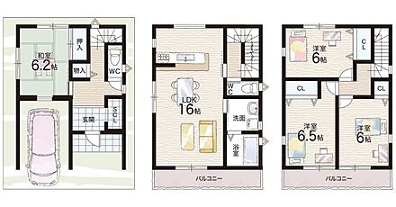○味生小学校・・・徒歩２０分 ○第四中学校・・・徒歩１４分 