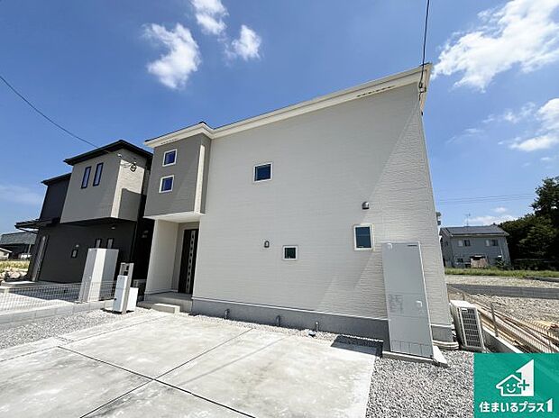【外観】お客様に長く安心して住んでいだだける事にこだわった家づくり!住んでからのアフターサービスにもしっかりと取り組んでいます!