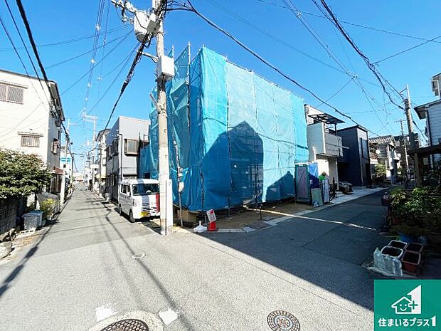 【外観】現在建築中!落ち着いた街並みで新生活を始めることが出来そう!周辺の物件も併せてご紹介させて頂きます!