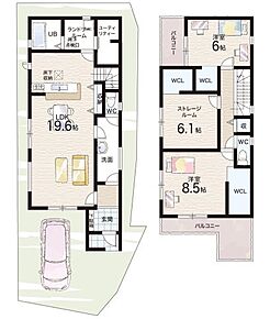 ○岸和田市立朝陽小学校・・・徒歩2分 ○岸和田市立野村中学校・・・徒歩11分 