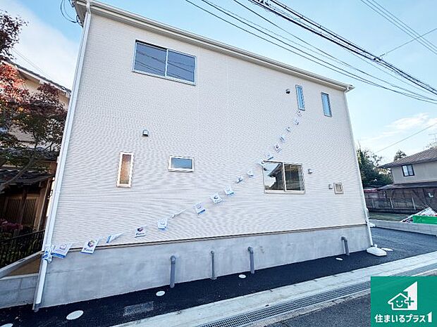 【外観】お客様に長く安心して住んでいだだける事にこだわった家づくり!住んでからのアフターサービスにもしっかりと取り組んでいます!