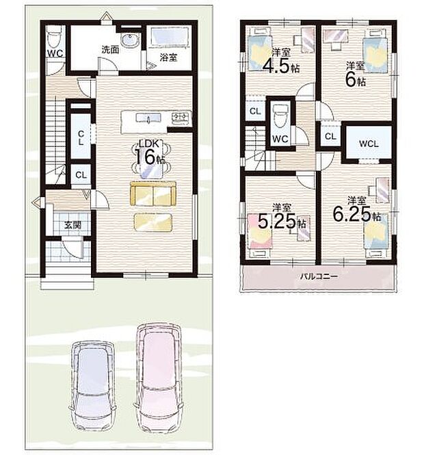 【4LDK】○上里小学校・・・徒歩7分 ○大原野中学校・・・徒歩15分