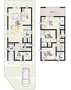 ○浜寺石津小学校・・・徒歩10分 ○浜寺中学校・・・徒歩24分 