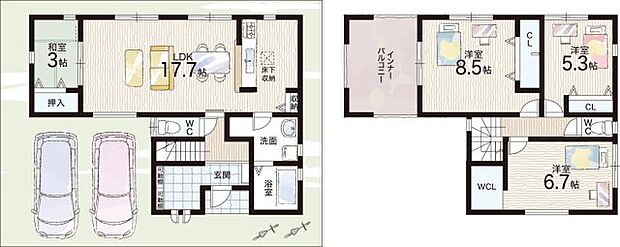 【4LDK】○田原本小学校・・・徒歩22分 ○田原本中学校・・・徒歩12分