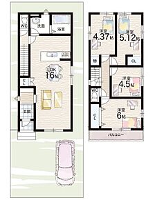 ○寺田小学校・・・徒歩２０分 ○城陽中学校・・・徒歩１８分 