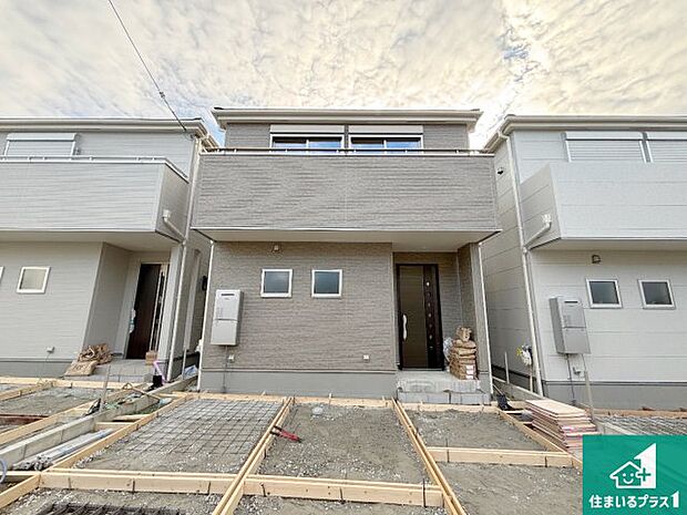 【外観】お客様に長く安心して住んでいだだける事にこだわった家づくり！住んでからのアフターサービスにもしっかりと取り組んでいます！