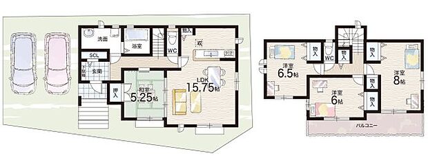 【4LDK】○西小学校・・・徒歩16分 ○第一中学校・・・徒歩24分