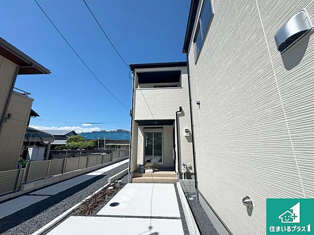 【外観】お客様に長く安心して住んでいだだける事にこだわった家づくり！住んでからのアフターサービスにもしっかりと取り組んでいます！