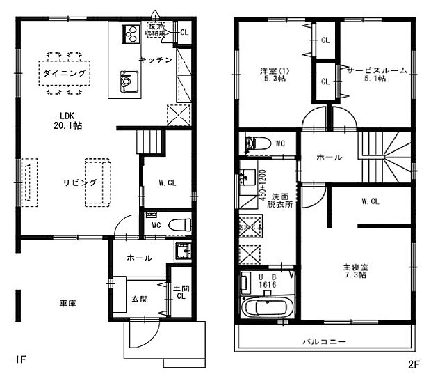 【2LDK+S(納戸)】○西百舌鳥小学校・・・徒歩6分 ○陵南中学校・・・徒歩9分