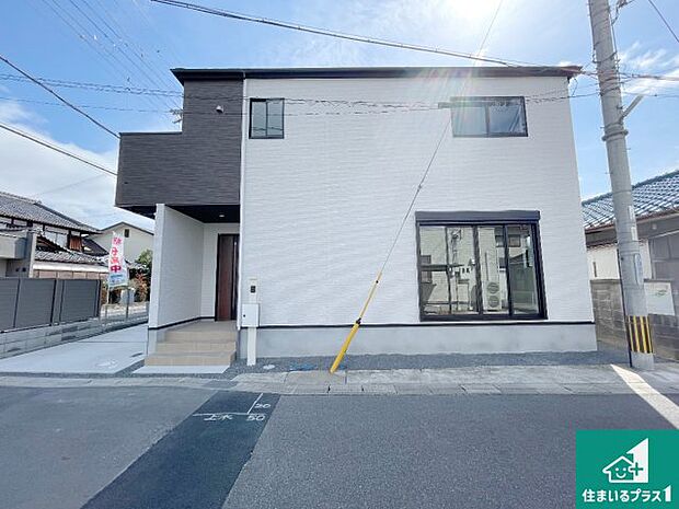 【外観】お客様に長く安心して住んでいだだける事にこだわった家づくり！住んでからのアフターサービスにもしっかりと取り組んでいます！