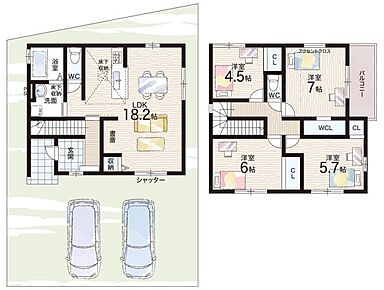 ○山田小学校・・・徒歩20分 ○松原中学校・・・徒歩18分 