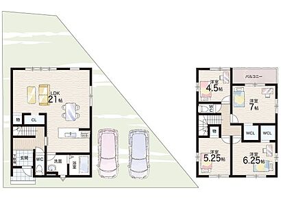 ○膳所小学校・・・徒歩5分 ○粟津中学校・・・徒歩19分 