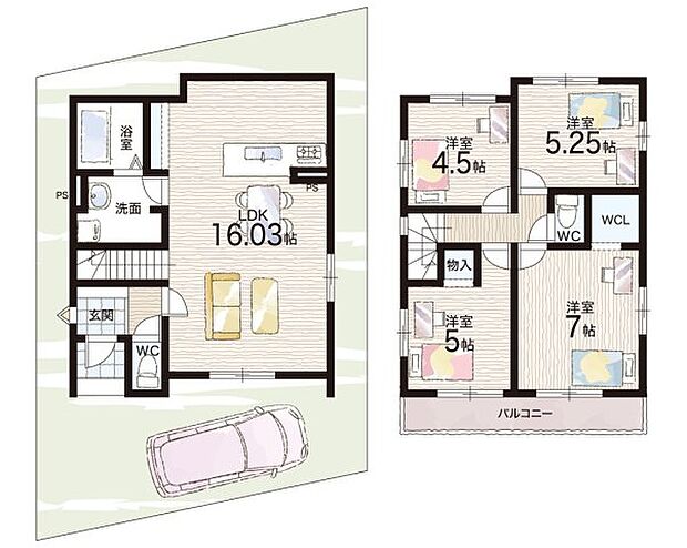 【4LDK】○今池小学校・・・徒歩14分 ○西城陽中学校・・・徒歩38分