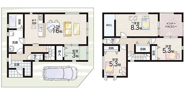 【4LDK】○精北小学校・・・徒歩9分 ○精華中学校・・・徒歩44分