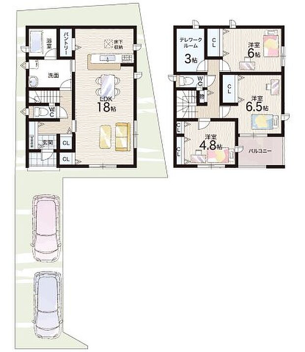 【3LDK+S(納戸)】○石切小学校・・・徒歩6分 ○石切中学校・・・徒歩8分