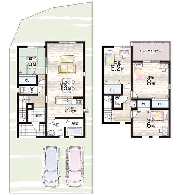 【4LDK】○山田小学校・・・徒歩4分 ○中宮中学校・・・徒歩17分