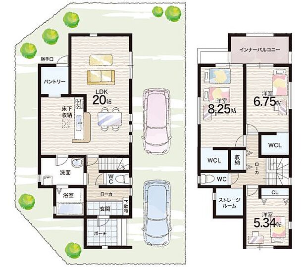 【3LDK】○水戸小学校・・・徒歩4分 ○日枝中学校・・・徒歩15分