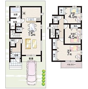 ○桜丘小学校・・・徒歩14分 ○桜丘中学校・・・徒歩11分 