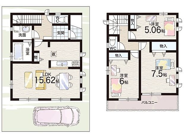 【3LDK】○丸橋小学校・・・徒歩13分 ○第三中学校・・・徒歩7分