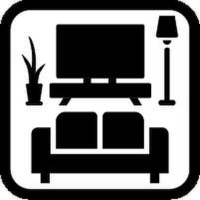 【居間・リビング】シンプルなリビングは、観葉植物等のインテリアを楽しめますね!パパ好みにも、ママ好みにも家具次第で雰囲気を変えることができます!