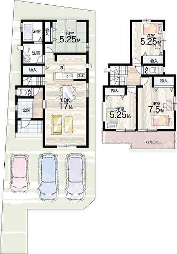 【4LDK】○道場小学校・・・徒歩12分 ○北神戸中学校・・・徒歩17分