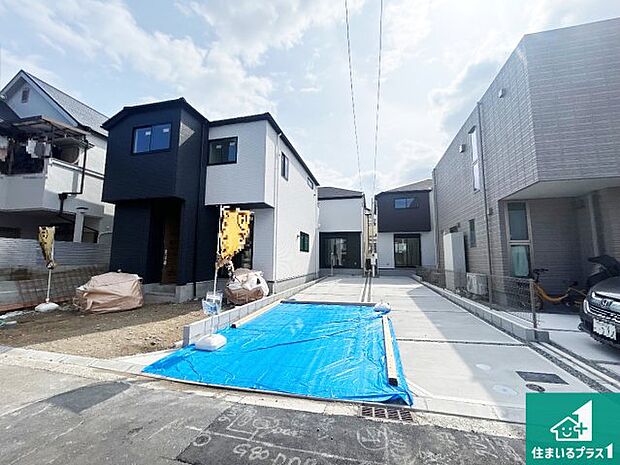 【外観】お客様に長く安心して住んでいだだける事にこだわった家づくり！住んでからのアフターサービスにもしっかりと取り組んでいます！