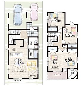 ○北豊島小学校・・・徒歩2分 ○北豊島中学校・・・徒歩6分 