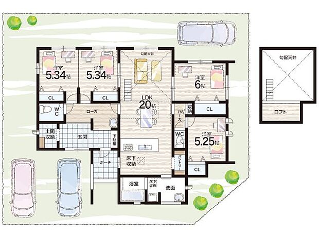 【3LDK】○富雄第三小学校・・・徒歩４分 ○富雄第三中学校・・・徒歩４分