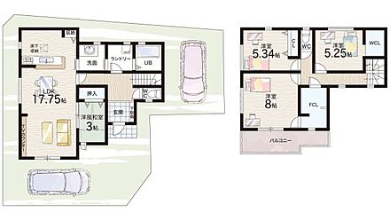 ○道場小学校・・・徒歩10分 ○北神戸中学校・・・徒歩17分 