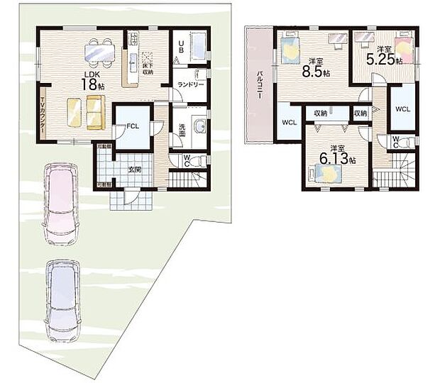 【3LDK+S(納戸)】○道場小学校・・・徒歩10分 ○北神戸中学校・・・徒歩17分