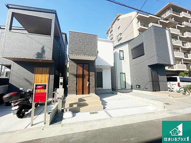 【外観】お客様に長く安心して住んでいだだける事にこだわった家づくり！住んでからのアフターサービスにもしっかりと取り組んでいます！