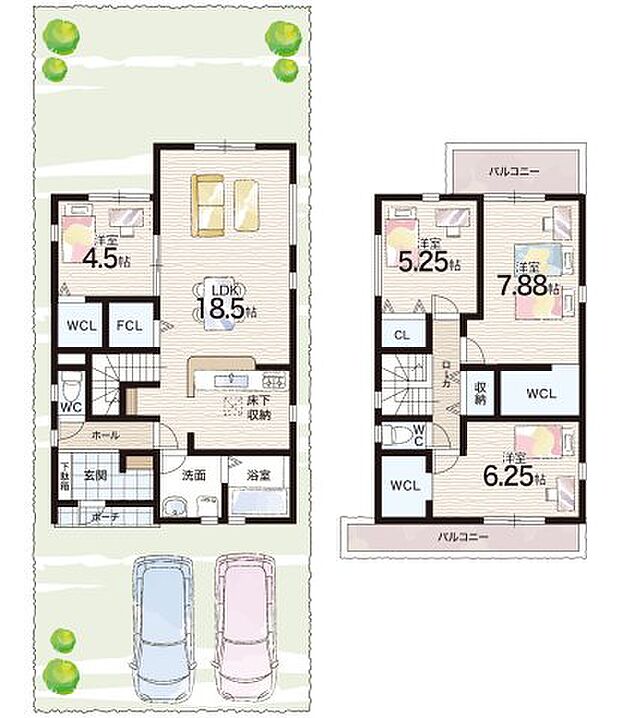 【4LDK】○道場小学校・・・徒歩12分 ○北神戸中学校・・・徒歩17分
