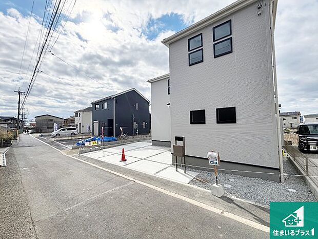 【外観】お客様に長く安心して住んでいだだける事にこだわった家づくり！住んでからのアフターサービスにもしっかりと取り組んでいます！