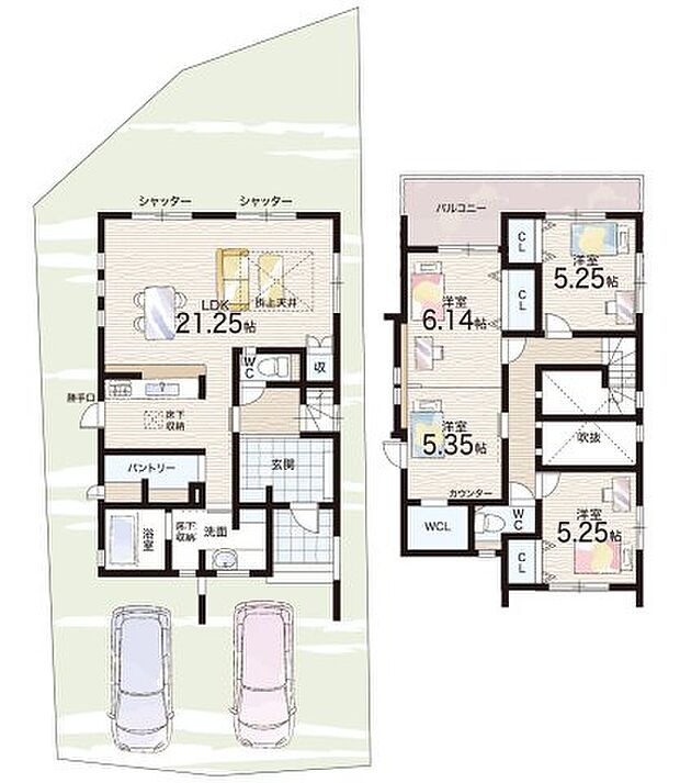 【3LDK】○生駒南第二小学校・・・徒歩14分 ○大瀬中学校・・・徒歩13分