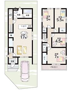 ○大将軍小学校・・・徒歩７分 ○北野中学校・・・徒歩１３分 