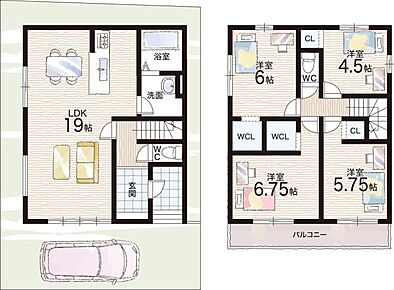 ○瀬田東小学校・・・徒歩14分 ○瀬田北中学校・・・徒歩30分 