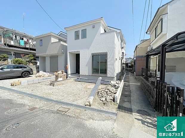 【外観】お客様に長く安心して住んでいだだける事にこだわった家づくり！住んでからのアフターサービスにもしっかりと取り組んでいます！