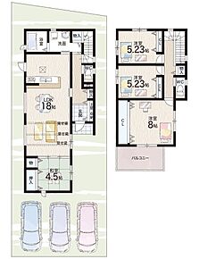 ○浮孔小学校・・・徒歩5分 ○片塩中学校・・・徒歩7分 