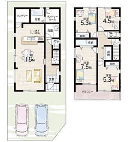○綾部小学校・・・徒歩8分 ○綾部中学校・・・徒歩22分 