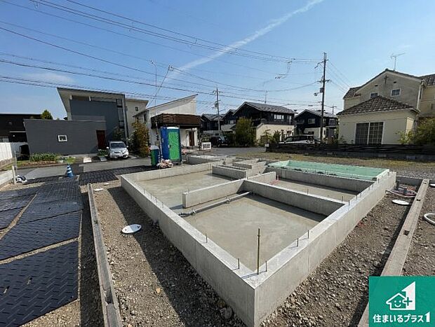 【外観】現在建築中!落ち着いた街並みで新生活を始めることが出来そう!周辺の物件も併せてご紹介させて頂きます!