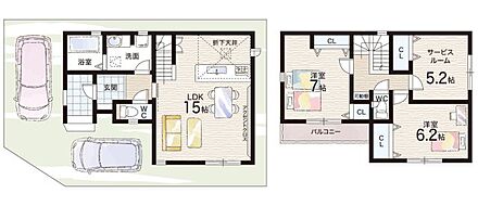 ○栄桜小中学校・・・徒歩4分 
