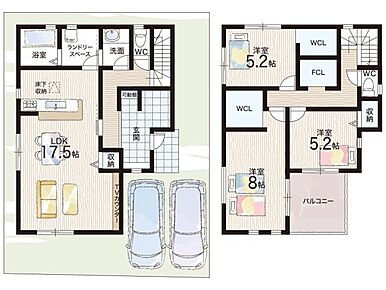 ○杭瀬小学校・・・徒歩5分 ○小田中学校・・・徒歩18分 