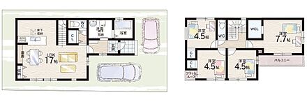 ○日野小学校・・・徒歩7分 ○春日丘中学校・・・徒歩9分 